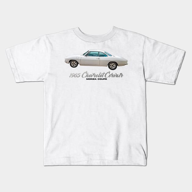 1965 Chevrolet Corvair Monza Coupe Kids T-Shirt by Gestalt Imagery